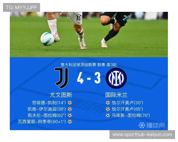 国际米兰4-4战平尤文图斯，进球大战精彩纷呈